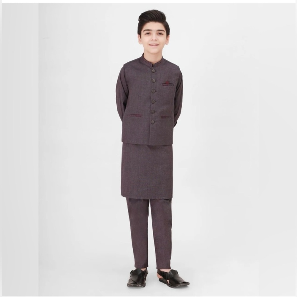 Eid special
boys Formal waist coat dress